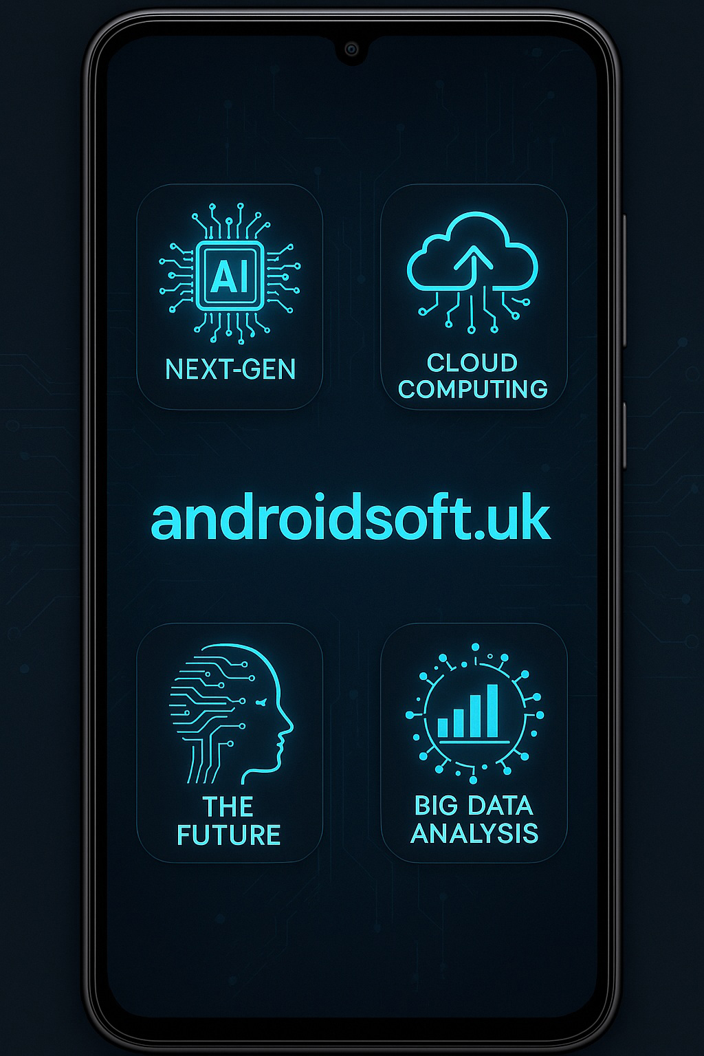 Futuristic Android Smartphone